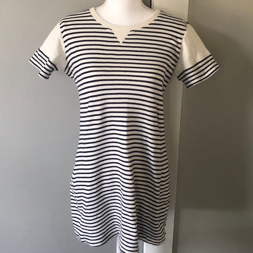 Theory Pre-loved Striped Shift Dress